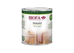 Moebeloel in Dose, beklebt