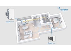 freeAir plus, Grundriss und Luftströme