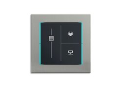 Keypad Jalousie axcent Platin anthrazit Trevion | © ABB AG BUSCH-JAEGER