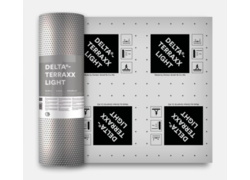 DELTA®-TERRAXX LIGHT Noppenbahn ausgerollt.