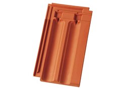 Doppelmuldenfalz-Ziegel (Inklusive DS 5), roter Ziegel
