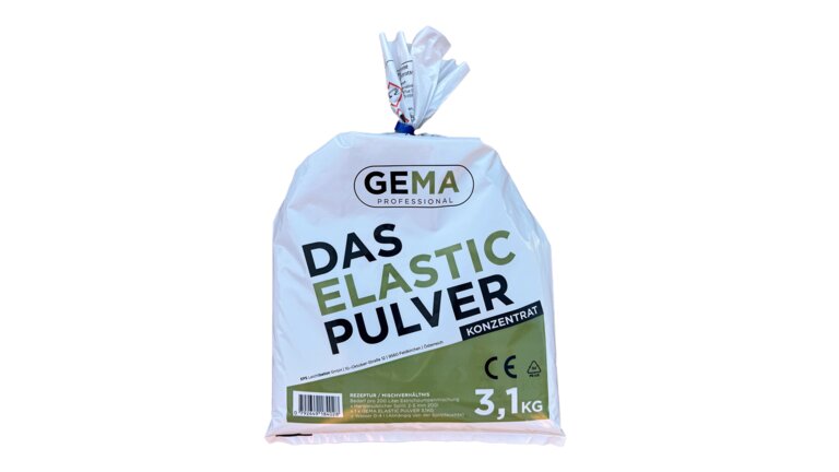 Elastisches Zusatzmittel für Estrichverarbeitung.