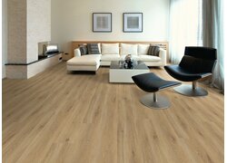 Modernes Wohnzimmer mit Holzbodenbelag zum klicken