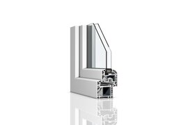 Weißer Rahmen Fenster ECO 4000 AD