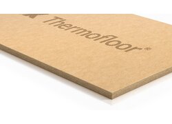 Gutex Thermofloor, braune Platte, liegend