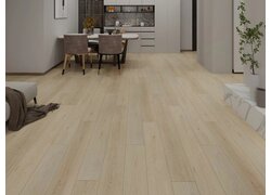 Der Boden H&S Floor ABA in einem Wohn- / Essbereich in warmer Holzoptik