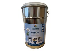 Zwei Metalleimer mit der OP-COAT 500 Polyurethan-Beschichtung