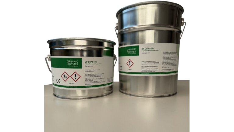 Logoclic Aquaprotec: Silberne Rolle, Feuchtigkeitsschutz, 0,18 mm dick.