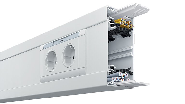 Raumanschlusssysteme fürs Wohnen