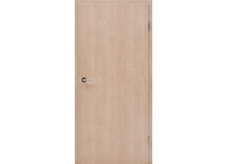 Optima 34, Tür aus Holz, geschlossen
