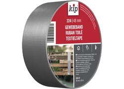 Rolle "kip 224 Gewebeband" mit einer Breite von 48 mm und einer Länge von 50 m. 