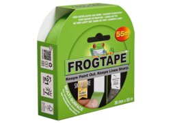 Frogtape Malerband mit PaintBlock-Technologie.