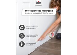 Kip Malerband, innen einsetzbar, UV-beständig.