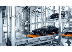 Vollautomatisches Parksystem mit Hebeplattform
