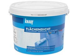 Knauf Flächendicht Eimer, 10 kg, blau, für Feucht- und Nassräume geeignet.