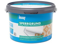 Sperrgrund, Knauf, Eimer