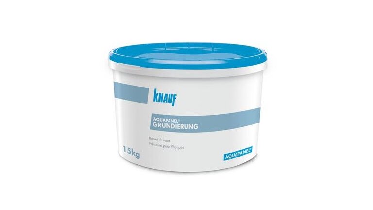 Grundierung, Kunststoffemulsion, weißer Eimer