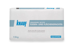 Weiße Tüte, blaue Schrift, 20 kg.