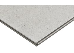 Heller Laminatboden in natürlicher Eichenoptik mit Maserung.