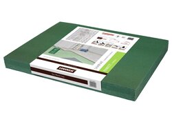 Grüne Trittschalldämmung aus Holzfaser für Laminat und Parkett.