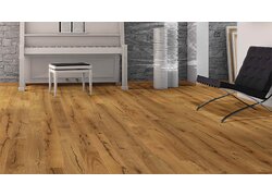 LOGOCLIC Fertigparkett, Klavier, Sessel, Hocker