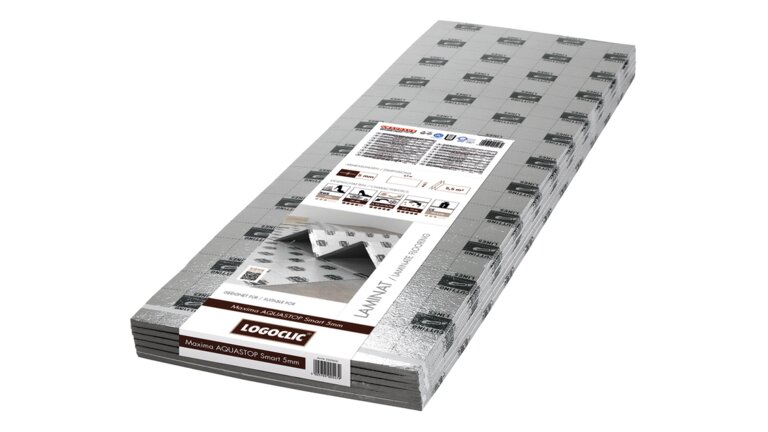 Logoclic Maxima Aquastop Smart: 5 mm Bodenunterlagsplatte.
