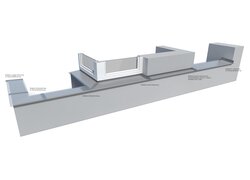 Systemaufbaubeispiel für Fenorm Aluminium Fensterbänke und Mauerabdeckungen