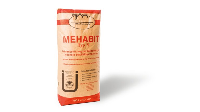 MEHABIT, Dämmschüttung, im Sack verpackt, stehend