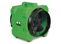 Grüner Ventilator
