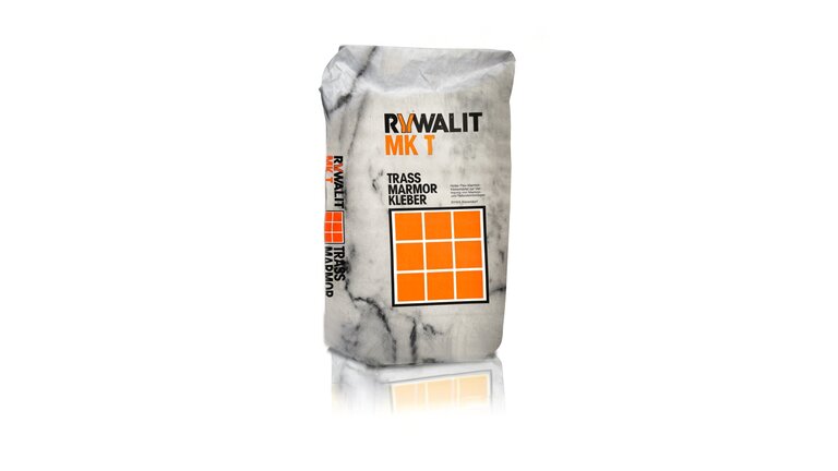 Sack Trass Marmor Kleber
