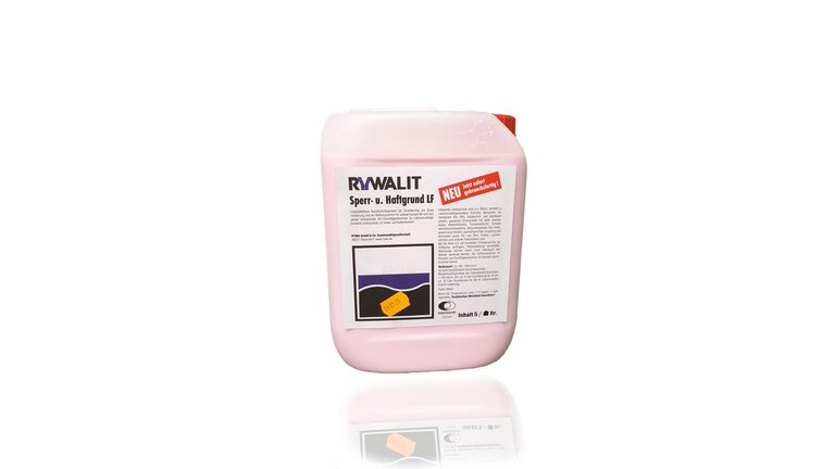 Kunststoffkanister mit Rywalit Sperr- und Haftgrund