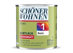 375 ml--Eimer Buntlack seidenmatt, Basis 1