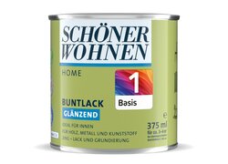 375 ml- Eimer Buntlack glänzend, Basis 1
