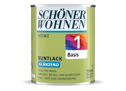 750 ml- Eimer Buntlack glänzend, Basis 1
