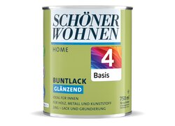 750 ml- Eimer Buntlack glänzend, Basis 4