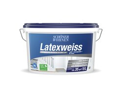 5 Liter- Eimer SCHÖNER WOHNEN Latexweiss seidenglänzend Weiß