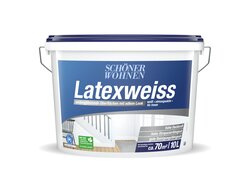 10 Liter- Eimer SCHÖNER WOHNEN Latexweiss seidenglänzend Weiß
