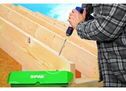 Anwendungsbeispiel SPAX Edelstahlschrauben am Dach