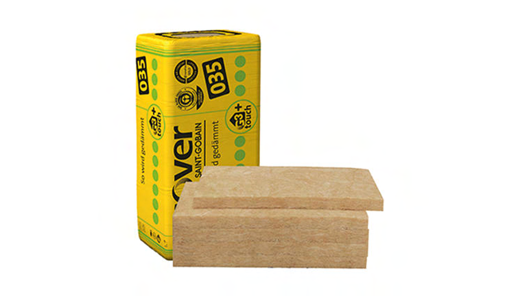 Akustic TP 1-035, gelbe Verpackung, Glaswolle