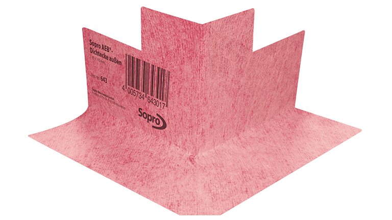 AEB Dichtecke außen, rot
