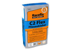 Racofix C2 Flex Fliesenkleber Verpackung für Innen/Außen