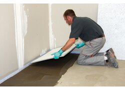 Anwendung Fliesendämmplatte