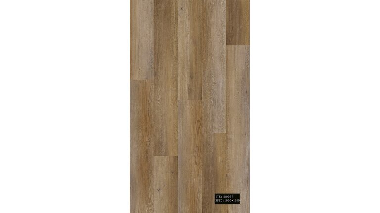 Matt-brauner Holzboden mit subtiler natürlicher Maserung.