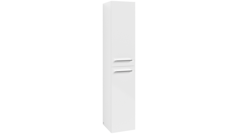 Avento Weiß Hochschrank 2 Türen