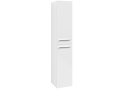 Avento Weiß Hochschrank 2 Türen
