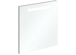 Minimalistischer Spiegel mit integrierter LED-Leuchte