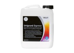 Unigrund Express, im weißen Kanister, mit schwarzem Deckel