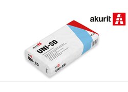 Weißer Sack Akurit UNI-SD, 25 kg.
