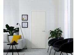Wohnzimmer mit Tür