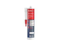 Wasserbasierter fischer High Tack AC Montageklebstoff mit hoher Anfangshaftung. Ideal für starke und dauerhafte Verklebungen im Innenbereich. Inhalt: 310 ml, Farbe: Weiß.
